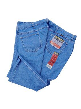 NWT | Rustler Classic Men's Regular Fit Straight Leg Heavyweight Jeans | 50x29